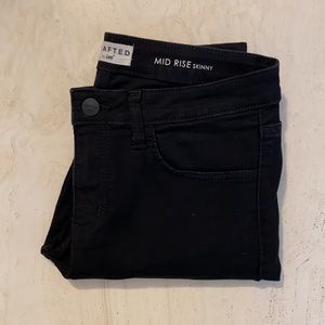 Crafted by Lee Mid Rise Skinny Jeans